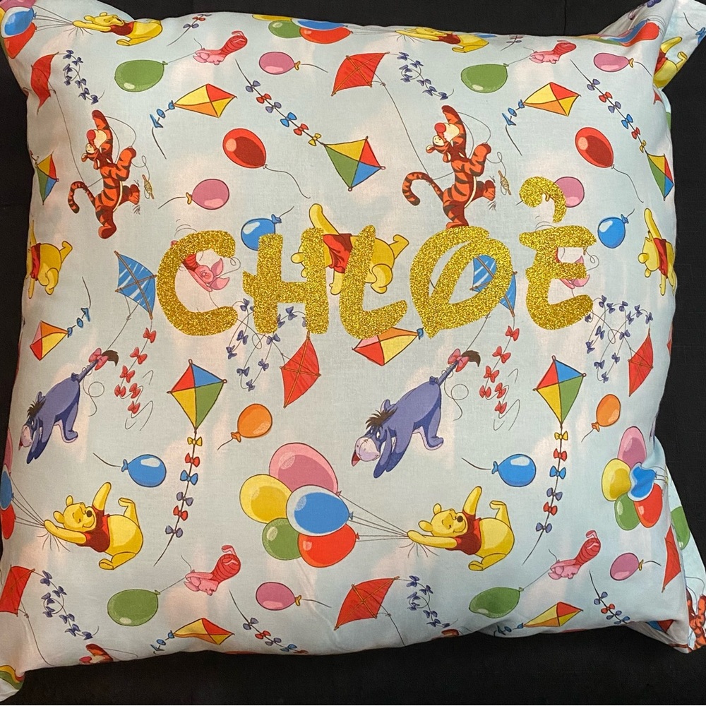 New (2) Winnie the Pooh pillows by Lisa’s Artistic Designs